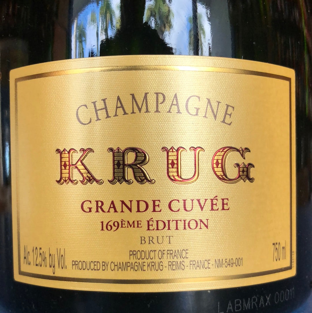 NV Krug Champagne Brut Grande Cuvee Edition 168eme 750ml