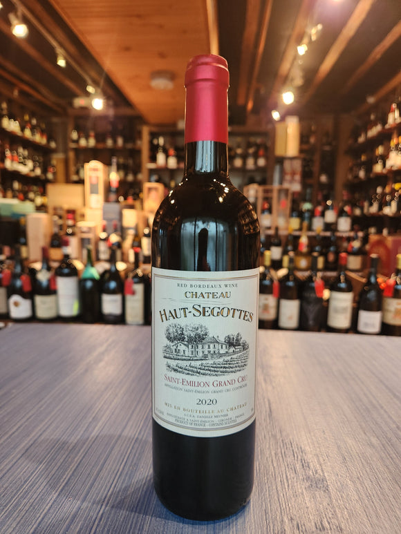 CHATEAU HAUT SEGOTTES SAINT EMILION GRAND CRU 2020