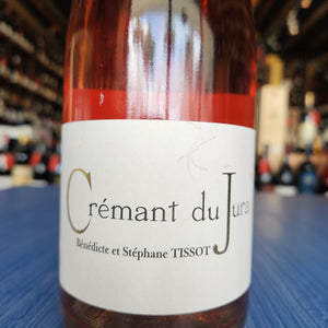 DOMAINE BENEDICTE & STEPHANE TISSOT CREMANT DU JURA BRUT ROSE DOSAGE ZERONV