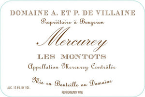 DOMAINE A & P DE VILLAINE LES MONTOTS 2017