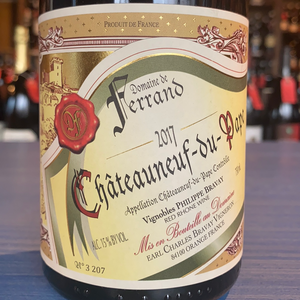 DOMAINE DE FERRAND CHATEAUNEUF DU PAPE 2017