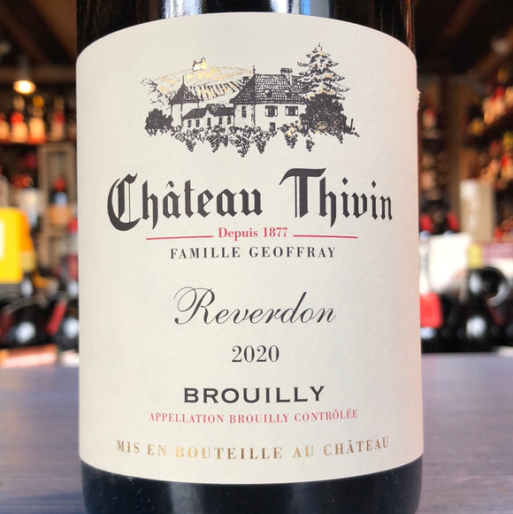 CHATEAU THIVIN REVERDON BROUILLY 2020