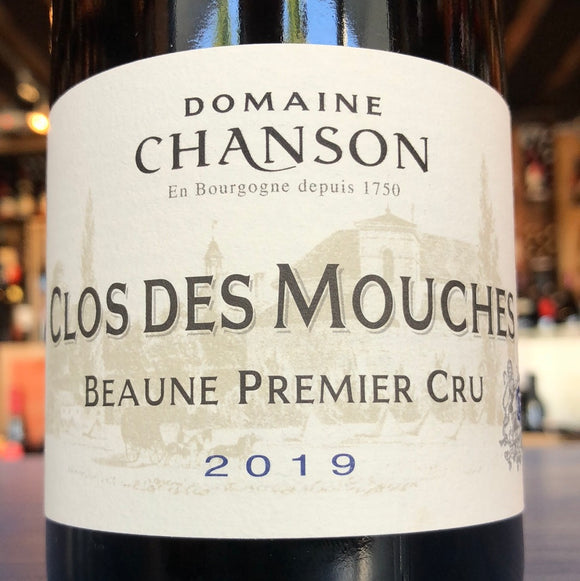 DOMAINE CHANSON CLOS DES MOUCHES BEAUNE 1ER CRU 2019