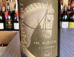 THE WITHERS MR. BURGESS EL DORADO SYRAH 2018